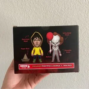 Pack De 2 Figuras Vynl De It - Pennywise Y Georgie - Colección Oficial